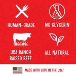 Human Grade Beef Dog Treats - Full Moon 14oz