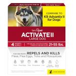 TevraPet Activate II Flea & Tick Drops for Dogs
