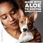 VetWELL Ear Cleaner for Dogs and Cats - 8 oz