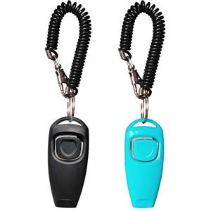Dog Training Clicker Whistle with Wrist Strap