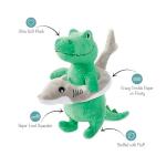 Plush Shark Dog Toy for All Breeds