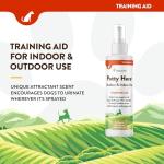 NaturVet Potty Here Training Aid Spray, 8 oz