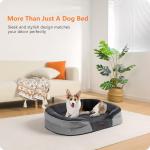 Orthopedic Gel Memory Foam Dog Bed - Medium