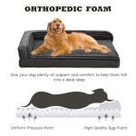 Waterproof Orthopedic Dog Bed for Large Pups