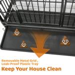 Heavy Duty 37-Inch Stackable Dog Crate