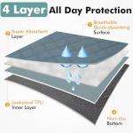 Portable Dog Playpen for Indoor and Outdoor Use