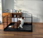 Heavy Duty 8-Panel Dog Playpen with Storage Bag
