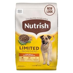 Nutrish Lamb Meal & Brown Rice Dog Food 28 lb