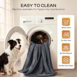 Waterproof Reversible Pet Blanket for Dogs and Cats