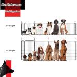 Portable 32" Dog Playpen for Indoor and Outdoor