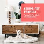 Paw Brands Orthopedic Dog Bed for Large Dogs