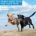 UPSKY Nearly Indestructible Dog Rope Toys Set