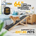 Foldable Dog Ramp for Beds and Cars