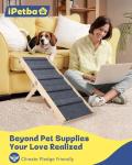iPetba Adjustable Dog Ramp - Joint Support for Small Dogs