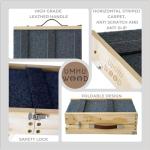 Adjustable Wooden Dog Ramp for Couch and Car