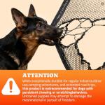 Portable 38-Inch Soft Dog Crate for Travel