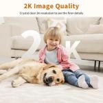 2K Indoor Pet Camera with Night Vision & Audio