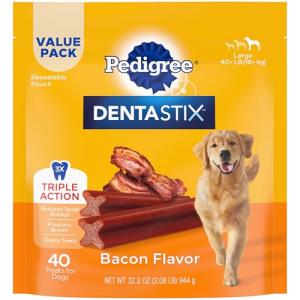 Pedigree Bacon Flavor Large Breed Dog Treats