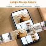 2K Indoor Pet Camera with Night Vision & Audio