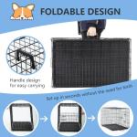 30-Inch Double Door Dog Crate with Divider
