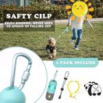 LED Dog Poop Bag Holder with Hands-Free Clip
