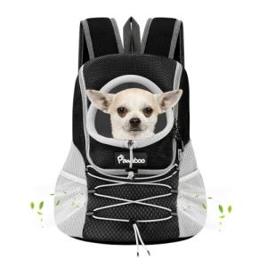 Pawaboo Adjustable Dog Carrier Backpack for Hiking