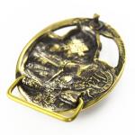 Labrador Retriever Solid Brass Belt Buckle