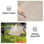 Veehoo Elevated Dog Bed with Headboard and Cooling