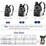 Pawaboo Adjustable Dog Carrier Backpack for Hiking