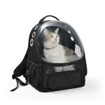 Amazon Basics Collapsible Pet Carrier Backpack, Black