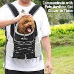 Pawaboo Adjustable Dog Carrier Backpack for Hiking