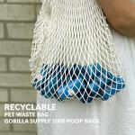 GORILLA SUPPLY 1000 Count Dog Poop Bags with Dispenser