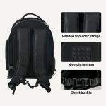 Amazon Basics Collapsible Pet Carrier Backpack, Black