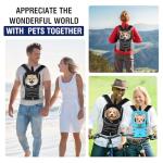 Pawaboo Adjustable Dog Carrier Backpack for Hiking