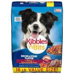 Kibbles 'n Bits Bacon & Steak Dog Food 16 lb