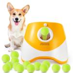 MEKAPLE Automatic Dog Ball Launcher with 15 Balls