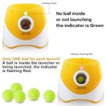 MEKAPLE Automatic Dog Ball Launcher with 15 Balls
