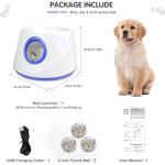 Upgraded Automatic Dog Ball Launcher with Adjustable Distance