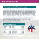 Natural Balance Small Breed Dry Dog Food 4lbs