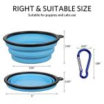 Collapsible Travel Dog Bowls - 6 Pack