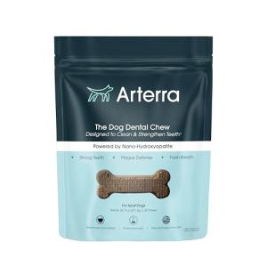 Arterra Dog Dental Chews for Stronger Teeth, 30 Count