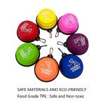 STKBES 10 Pack Portable Collapsible Dog Bowls