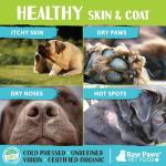 Organic Coconut Oil for Dogs and Cats, 4 oz