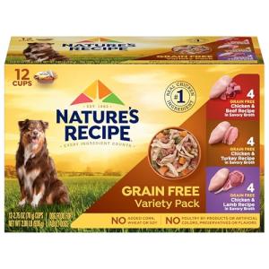 Nature's Recipe Grain-Free Wet Dog Food Variety Pack