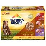 Nature's Recipe Grain-Free Wet Dog Food Variety Pack