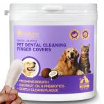 PawBubble Pet Dental Wipes for Dogs and Cats