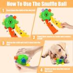 Interactive Snuffle Ball for Dogs - Fun Feeding Toy