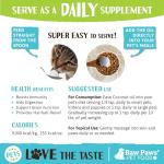 Organic Coconut Oil for Dogs and Cats, 4 oz