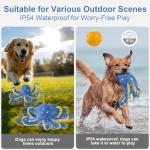 Interactive Octopus Dog Toy – Jumping and Squeaky