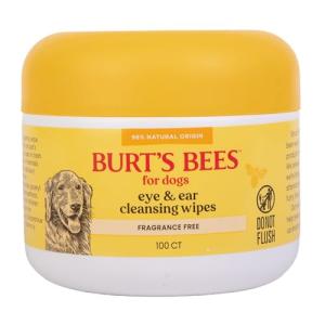 Burt's Bees Eye & Ear Cleansing Wipes for Dogs